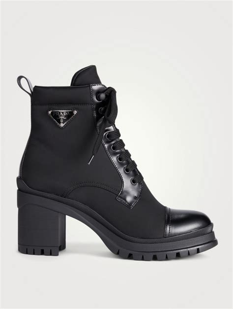 womens prada combat boots